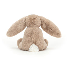 Load image into Gallery viewer, Bashful Beige Bunny Wooden Ring Toy
